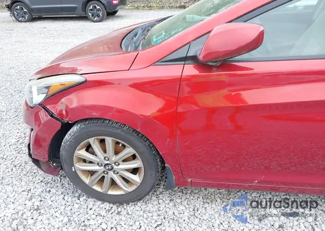 2016 Hyundai Elantra Se/Sport/Limited из США, поврежденный, VIN 5NPDH4AE8GH655130